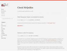 Tablet Screenshot of chuckmcquilkin.com